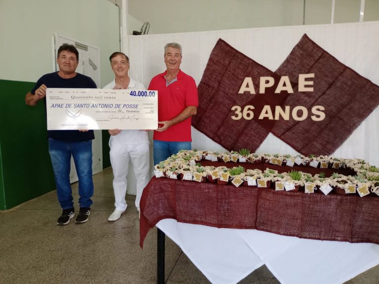 Leia mais sobre o artigo APAE recebe 40mil reais da FAC em 2025